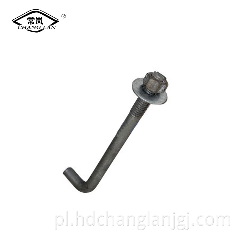 7-shaped anchor bolt